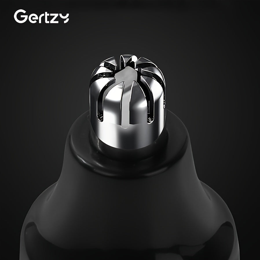 Tondeuse à poils d'oreilles et de nez GERTZY rechargeable pour hommes et femmes - Tondeuse électrique USB pour le nez et les sourcils - Épilation indolore des sourcils, du visage et du nez