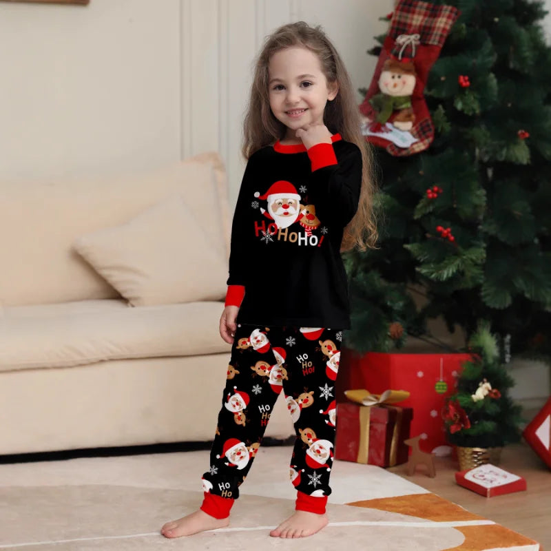 Pyjamas assortis pour toute la famille, motif Père Noël, vêtements pour papa, maman et enfants, barboteuse bébé, pyjama doux, look de Noël