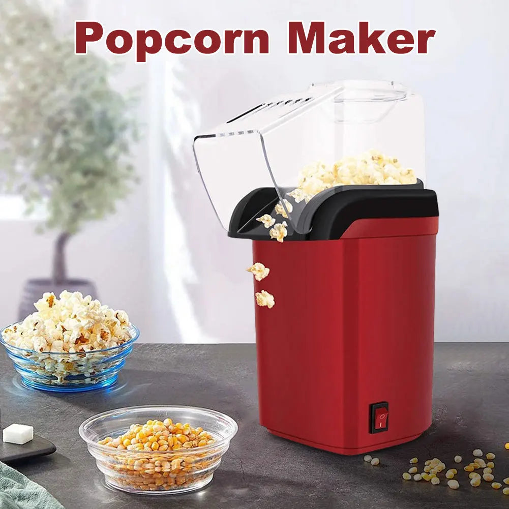 Mini machine à pop-corn à haut rendement, entièrement automatique, à air chaud